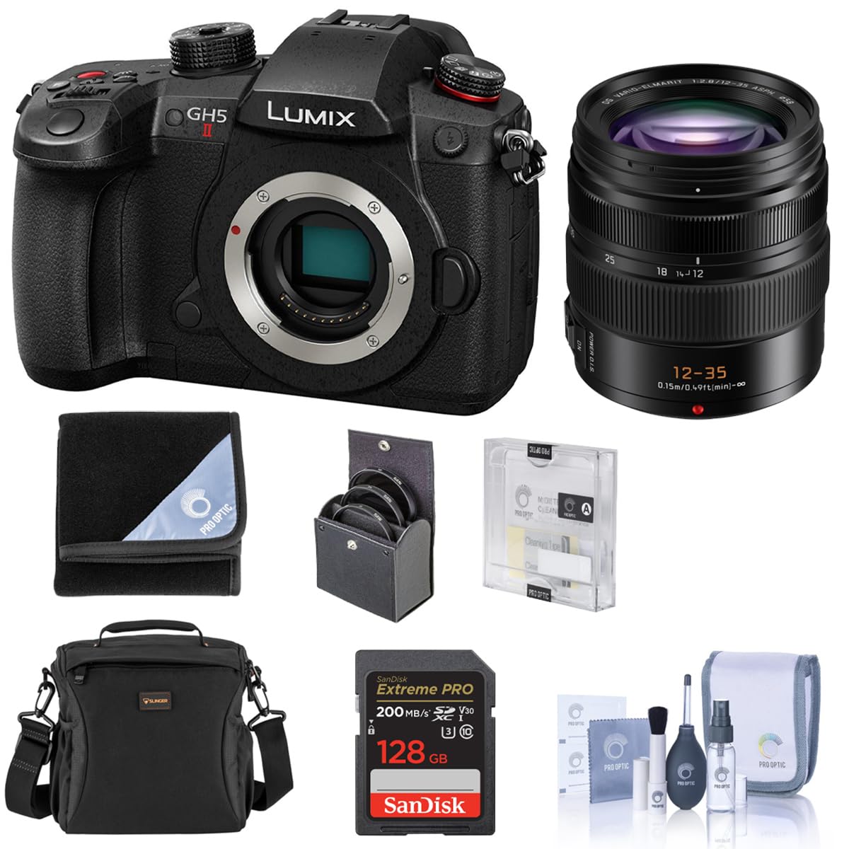 Amazon.com : Panasonic LUMIX GH5II Mirrorless Camera with LUMIX